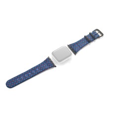 Cinturino Apple Watch Arcamone Blu-Rosso